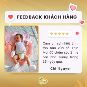 Feedback của khách hàng Chi Nguyen khi trải nghiệm dịch vụ tại Nurse Care.