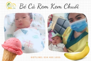 Các điều dưỡng viên của Nurse Care tiến hành dịch vụ tắm tại nhà cho Bé Cà Rem Kem Chuối (con của mẹ Vĩnh). 